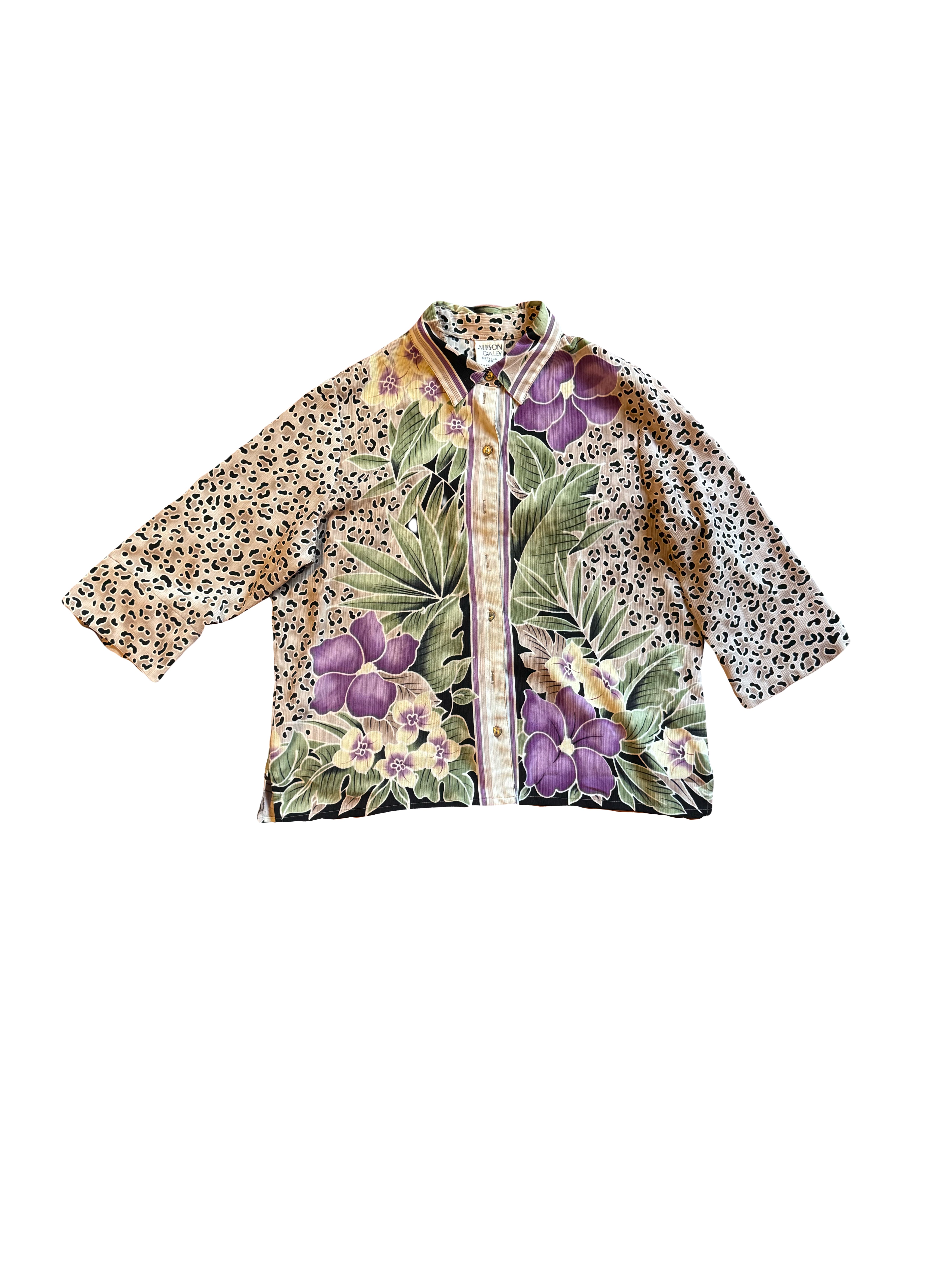 Abstract Floral Top